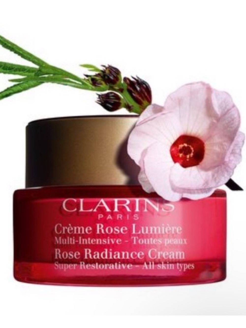Clarins Rose Radiance Cream – Super Restorative All Skin Types 50mL NIB